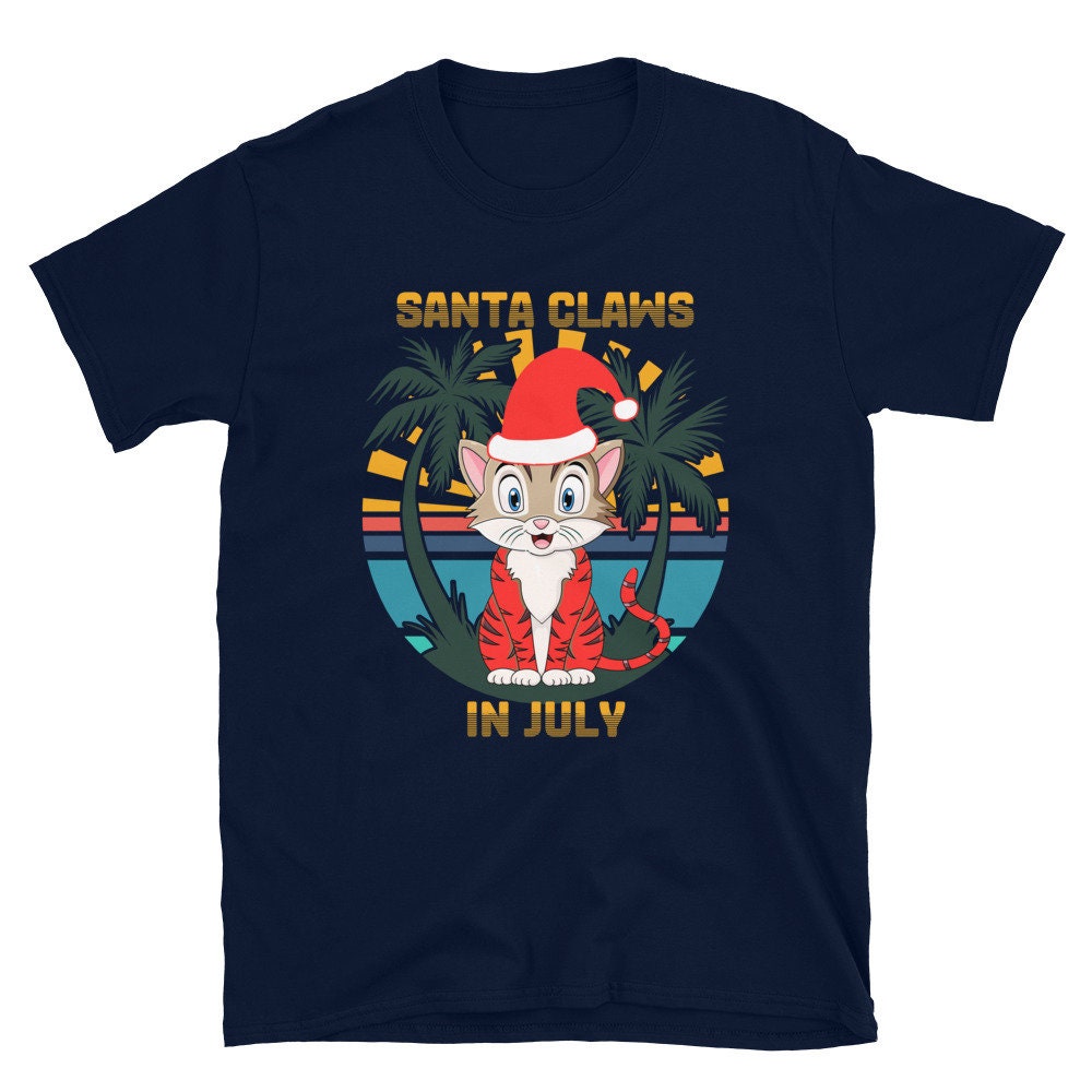 Santa Claws Christmas in July | Short-Sleeve Unisex T-Shirt