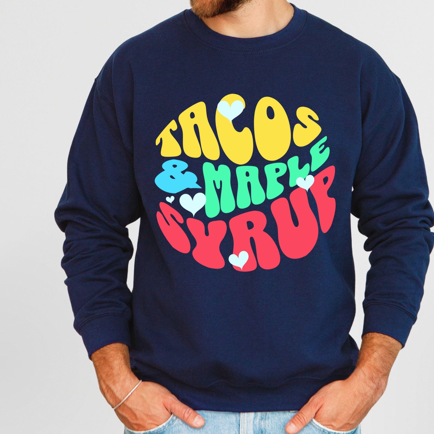 Funny Anti Tariff Humor Canada Mexico Unity Free Trade Sweatshirt Canadian Pride Sweater Made in Canada Sarcastic Taco Maple Syrup Shirt