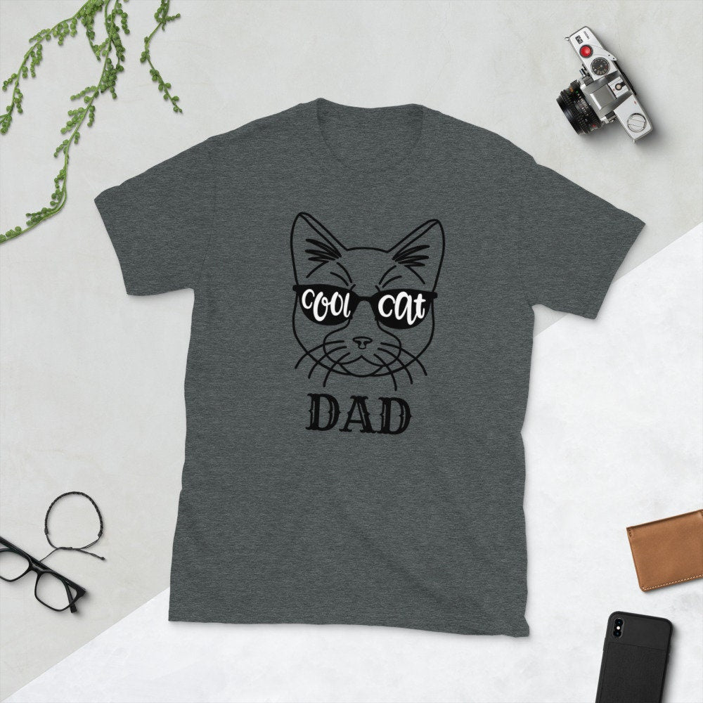 Cool Cat Dad | Short-Sleeve Unisex T-Shirt