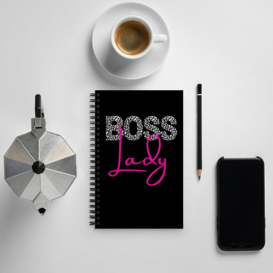 Boss Lady Spiral notebook