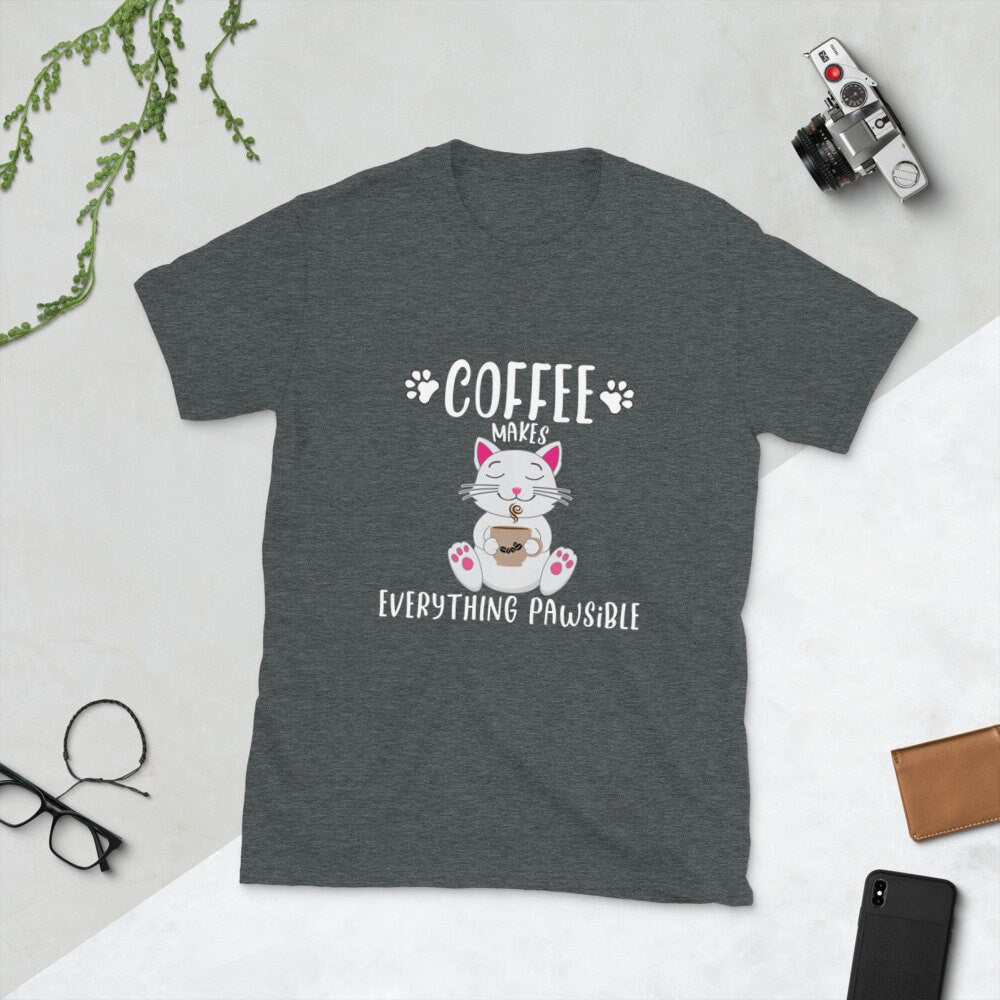 Coffee Makes Everything Possible | Short-Sleeve Unisex T-Shirt