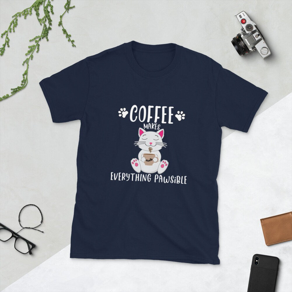 Coffee Makes Everything Possible | Short-Sleeve Unisex T-Shirt