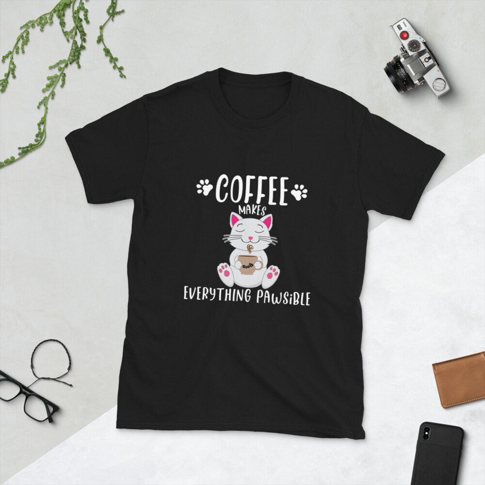 Coffee Makes Everything Possible | Short-Sleeve Unisex T-Shirt