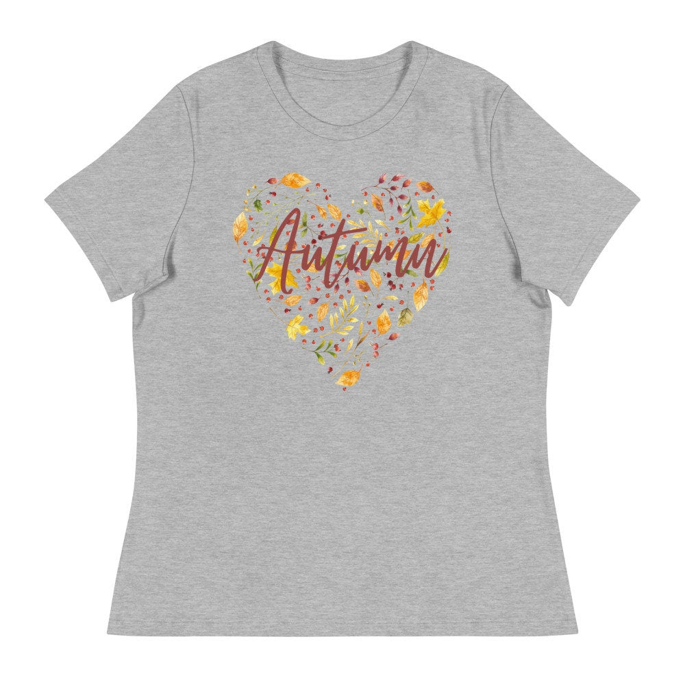 Autumn Heart | Women's Relaxed T-Shirt