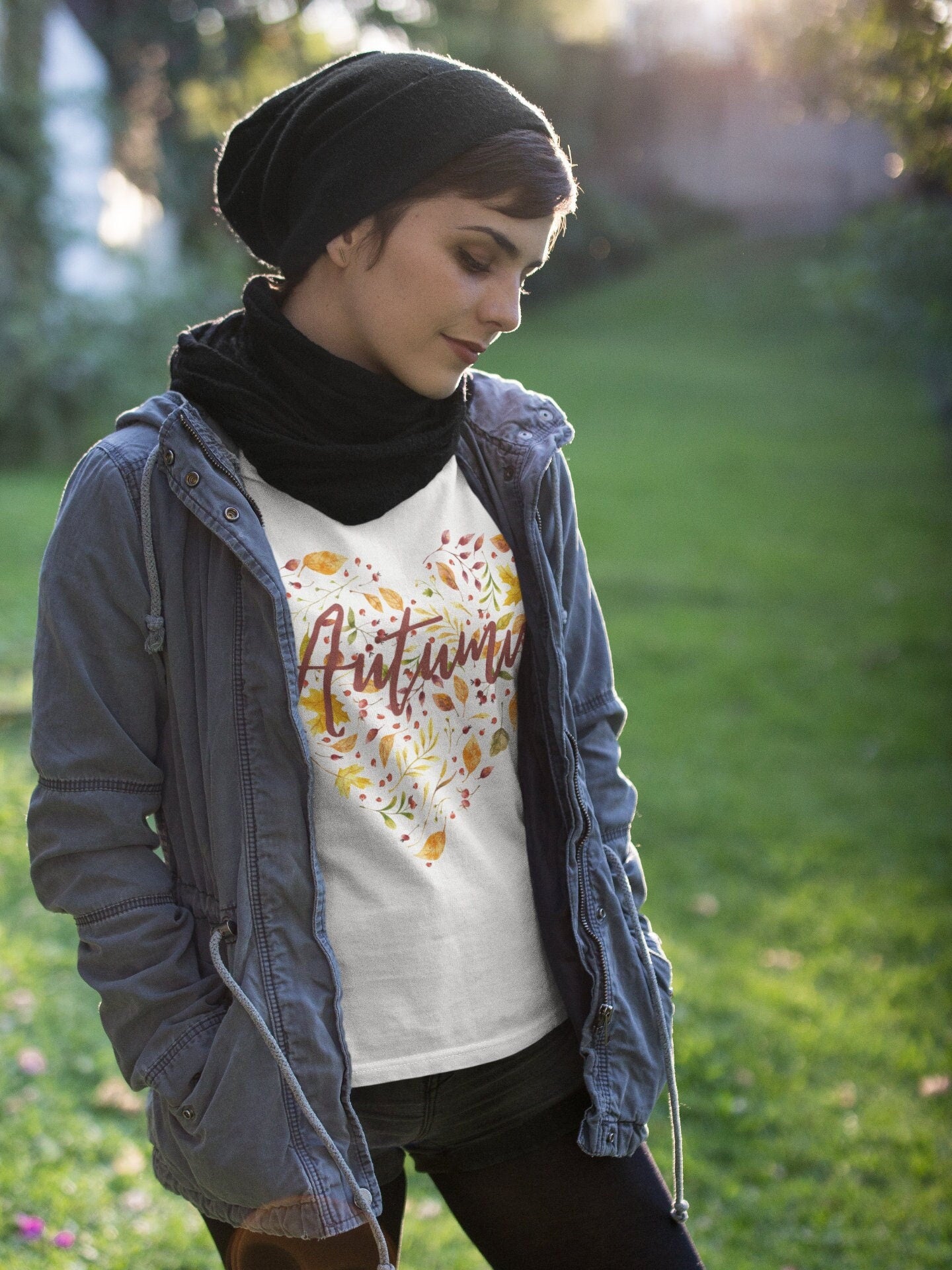 Autumn Heart | Women's Relaxed T-Shirt