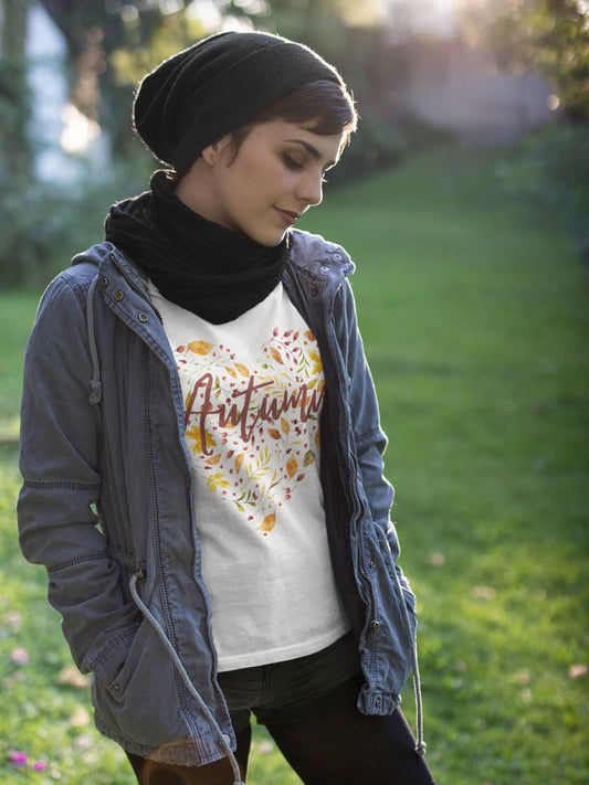 Autumn Heart | Women's Relaxed T-Shirt