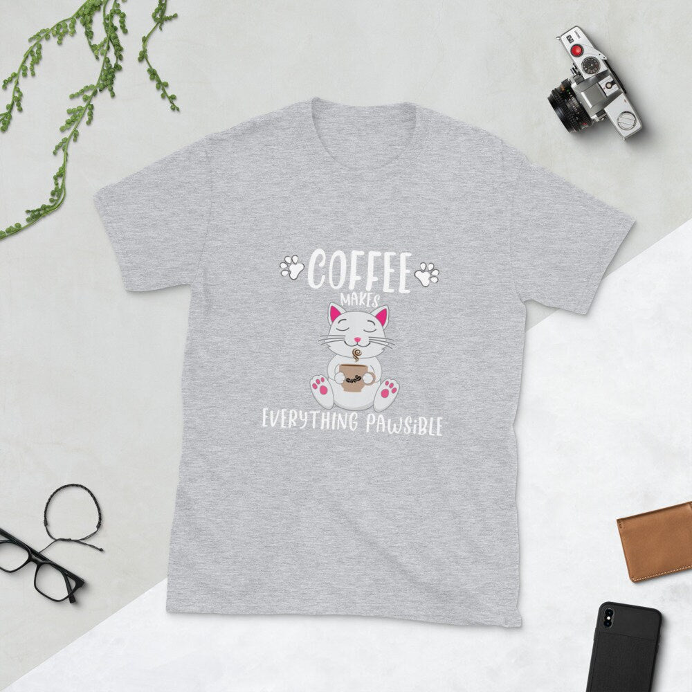 Coffee Makes Everything Possible | Short-Sleeve Unisex T-Shirt