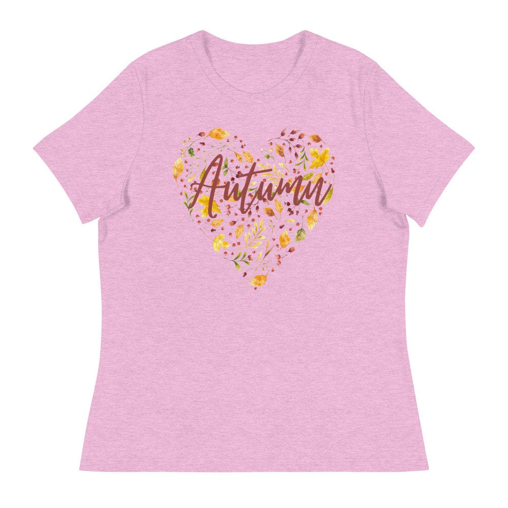 Autumn Heart | Women's Relaxed T-Shirt