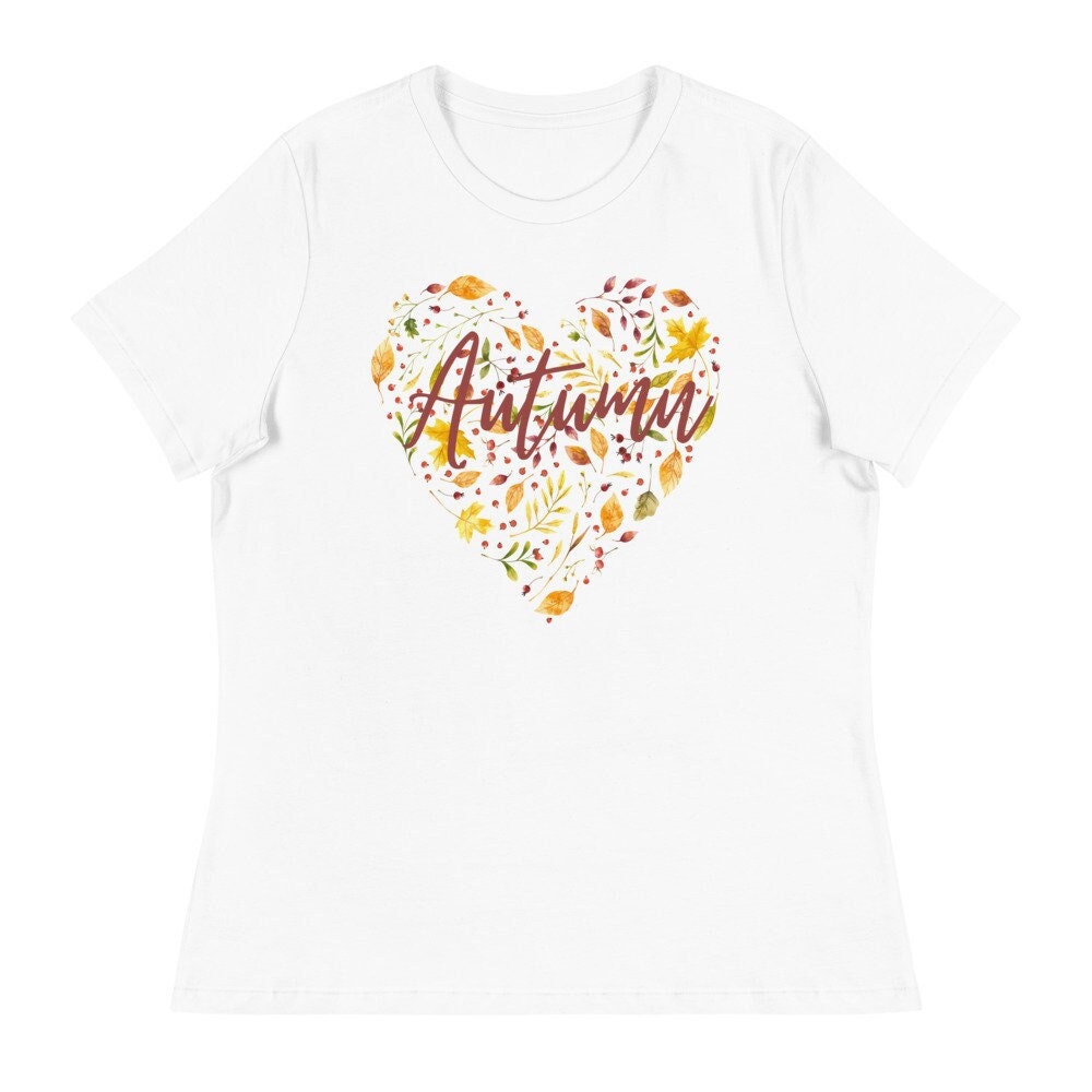 Autumn Heart | Women's Relaxed T-Shirt