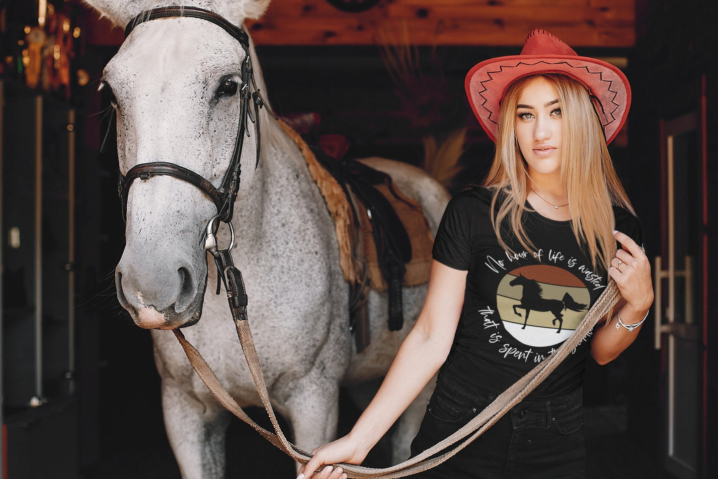 No Hour of Life is Wasted That is Spent in the Saddle | Short-Sleeve Unisex T-Shirt