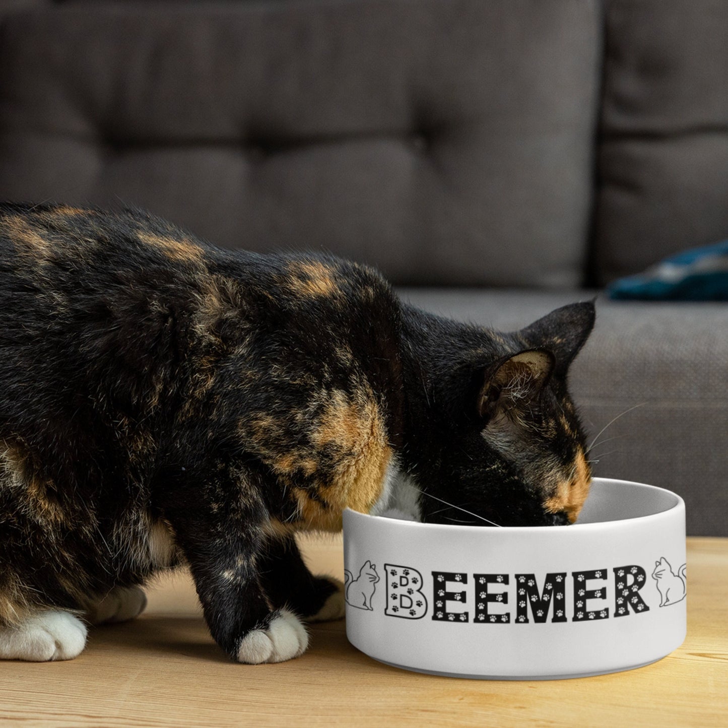 Personalized Cat Bowl Dog Pet Bowl with Name Gift for Pet Food Bowl Water Bowl Personalized Gift for Cat Mom Dad, Cat Lover, Holiday Gift