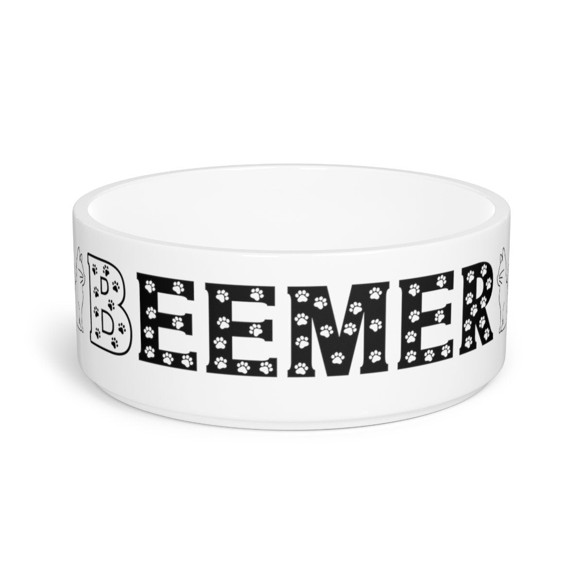 Personalized Cat Bowl Dog Pet Bowl with Name Gift for Pet Food Bowl Water Bowl Personalized Gift for Cat Mom Dad, Cat Lover, Holiday Gift