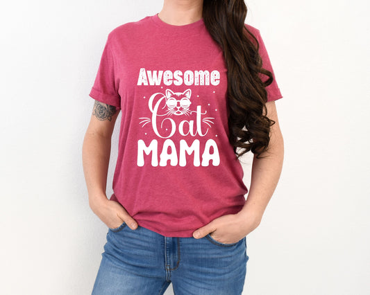 Awesome Cat Mama, World's Best Cat Mom, Gift for Cat Mom, Cat Lover Gift, Mother's Day Cat Present