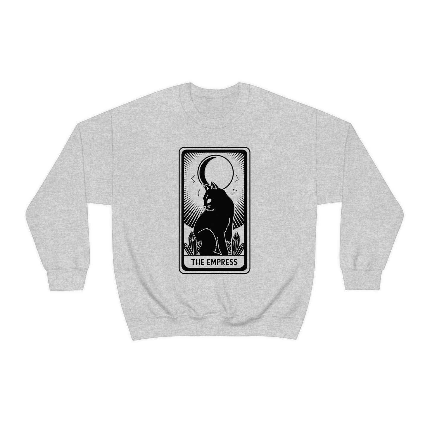 The Empress Tarot Card Black Cat Shirt , Gift for Cat Lover, Cat Present, Fortune Teller Shirt, Mystical Cat