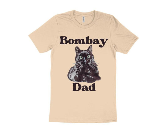Cute Cat T-Shirt, Bombay Cat T-Shirt, Gift for Bombay Cat Owner, Cat Dad T-Shirt
