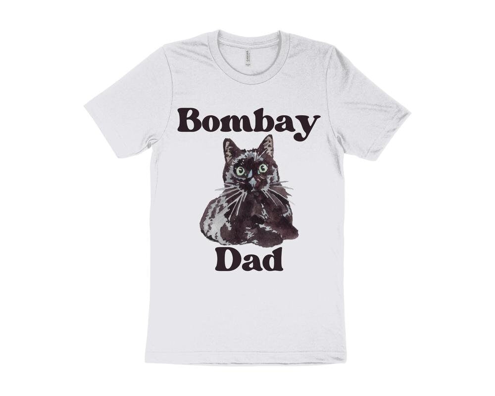 Cute Cat T-Shirt, Bombay Cat T-Shirt, Gift for Bombay Cat Owner, Cat Dad T-Shirt