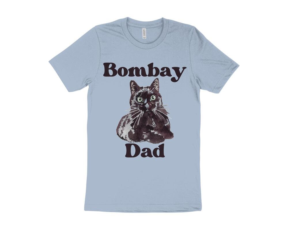 Cute Cat T-Shirt, Bombay Cat T-Shirt, Gift for Bombay Cat Owner, Cat Dad T-Shirt