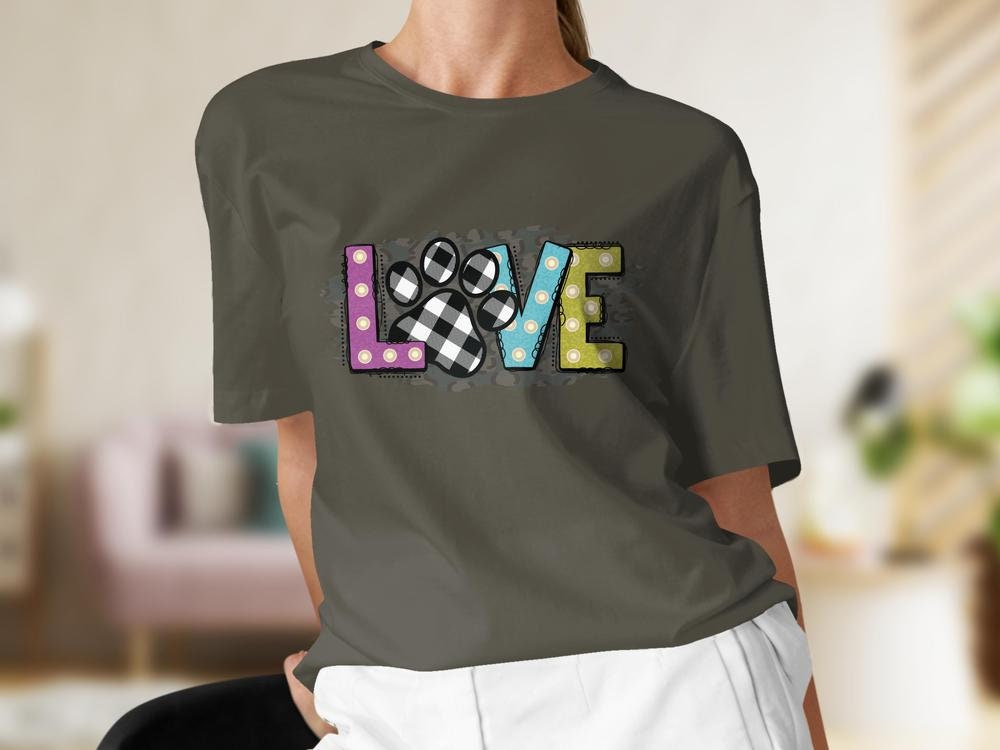 Valentines Tshirt for Cat Lover, Cat Lover Tee for Women, Plaid Cat Lover Gift For Her, Gift for Cat Mama, Cat Present for Cat Owners