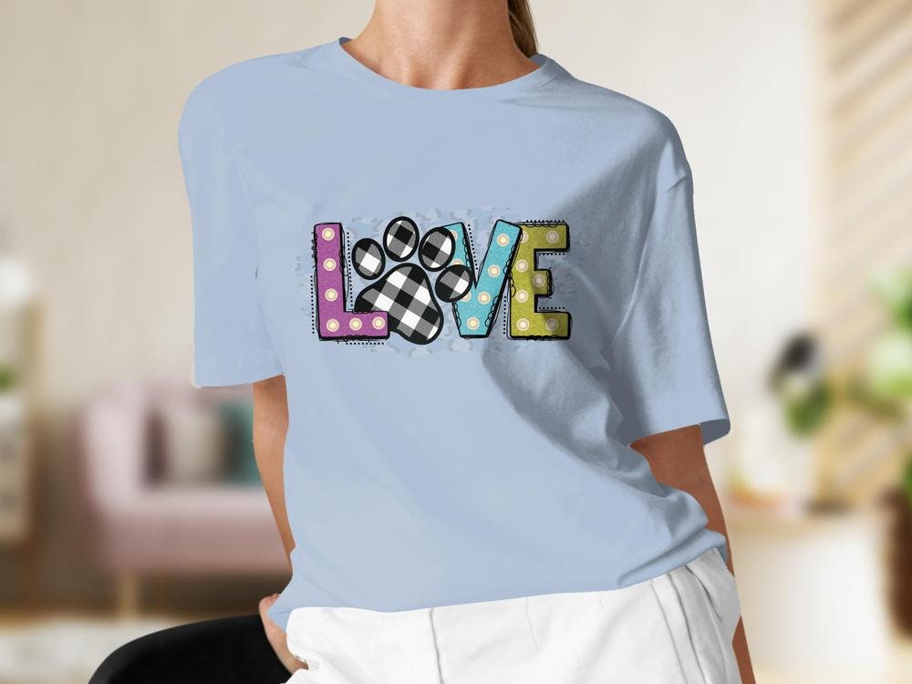 Valentines Tshirt for Cat Lover, Cat Lover Tee for Women, Plaid Cat Lover Gift For Her, Gift for Cat Mama, Cat Present for Cat Owners