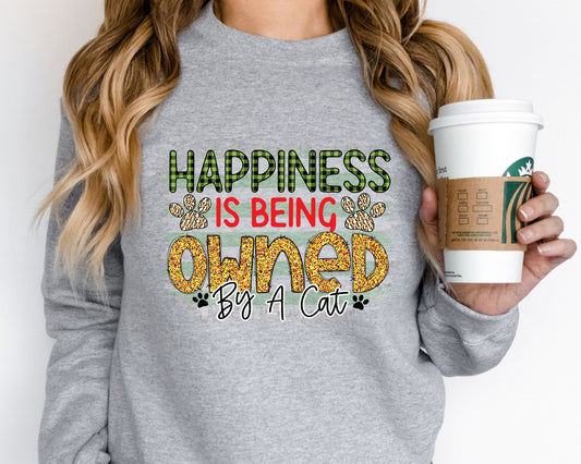 Cat Lover Colorful Sweatshirt for Women,  Cat Lover Gift For Her, Gift for Cat Mama, Cat Present for Cat Owners