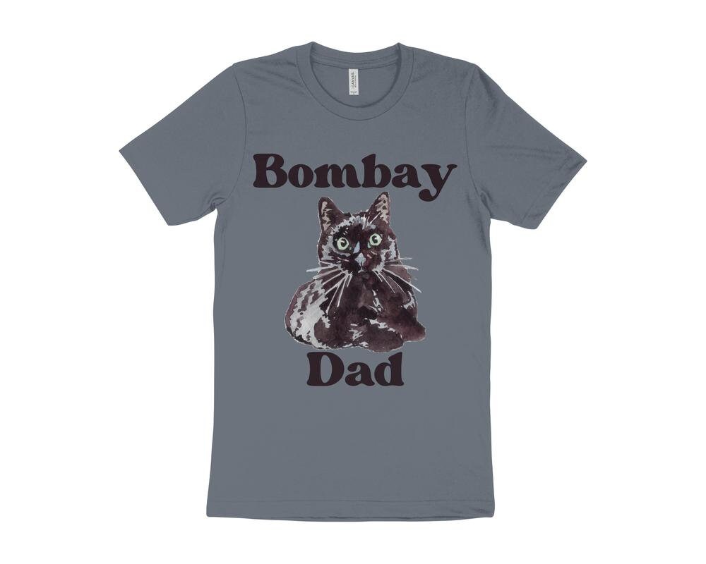 Cute Cat T-Shirt, Bombay Cat T-Shirt, Gift for Bombay Cat Owner, Cat Dad T-Shirt