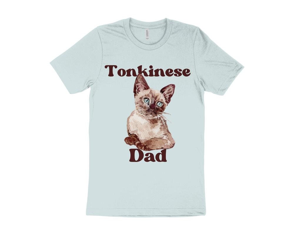 Cute Cat T-Shirt, Tonkinese Cat T-Shirt, Gift for Tonkinese Cat Owner, Cat Dad T-Shirt