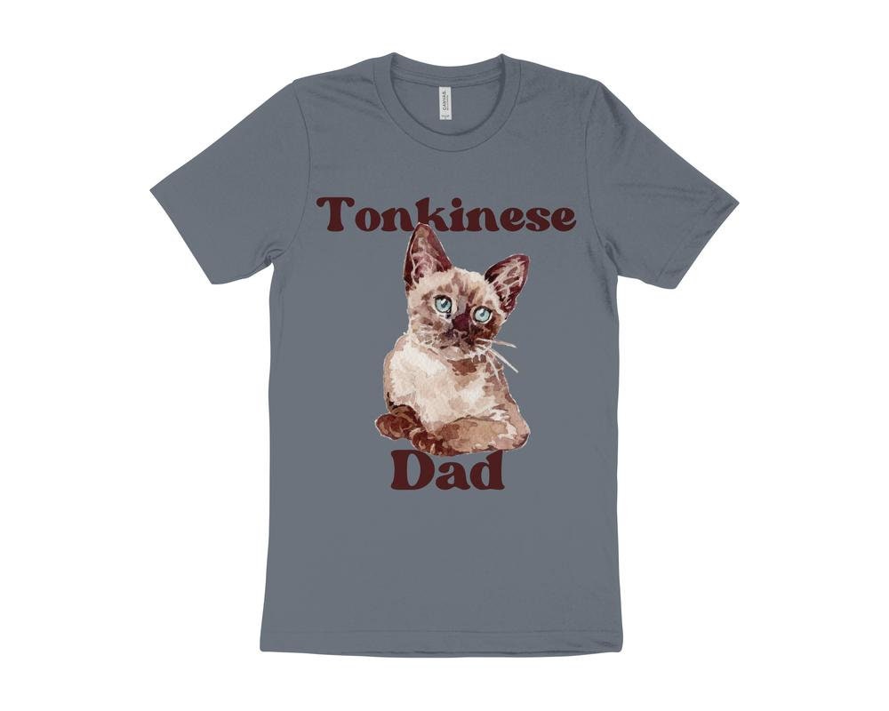 Cute Cat T-Shirt, Tonkinese Cat T-Shirt, Gift for Tonkinese Cat Owner, Cat Dad T-Shirt
