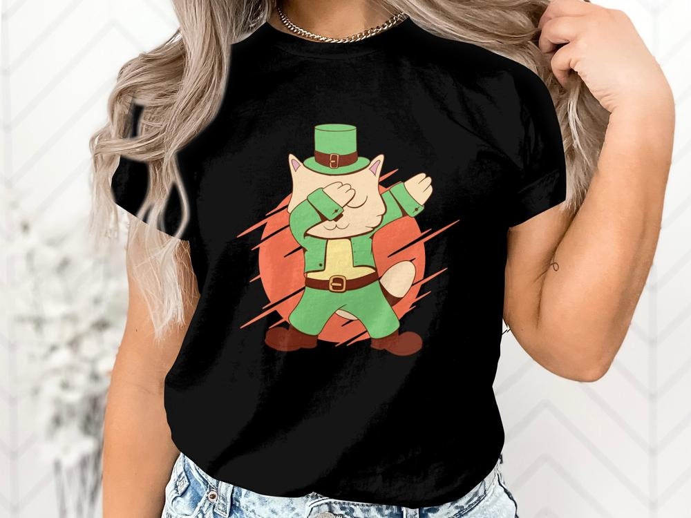 St. Patricks Day T-Shirt, Funny Irish Cat Tshirt, Funny Irish Shirt, St. Catricks Tee