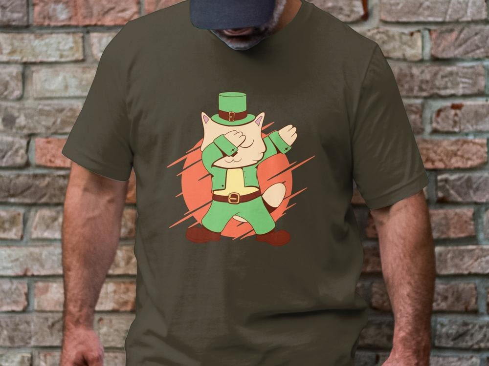 St. Patricks Day T-Shirt, Funny Irish Cat Tshirt, Funny Irish Shirt, St. Catricks Tee