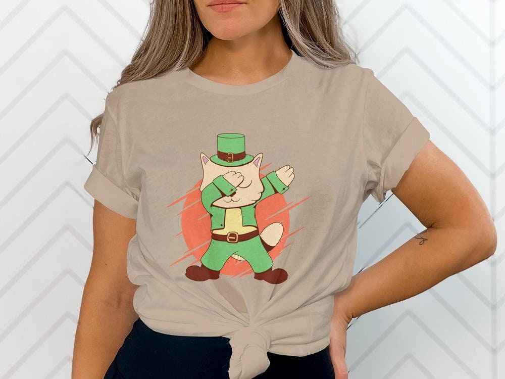 St. Patricks Day T-Shirt, Funny Irish Cat Tshirt, Funny Irish Shirt, St. Catricks Tee