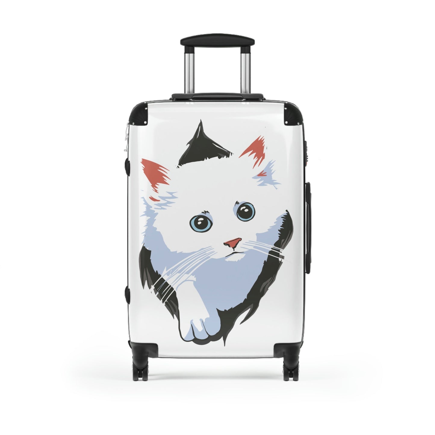 Cat Lover Suitcases, Carry On Luggage, Cat-Themed Gift, Cat Travel Gear, Cute Cat Cabin Luggage, Novelty Suitcase, Kitty Suitcase