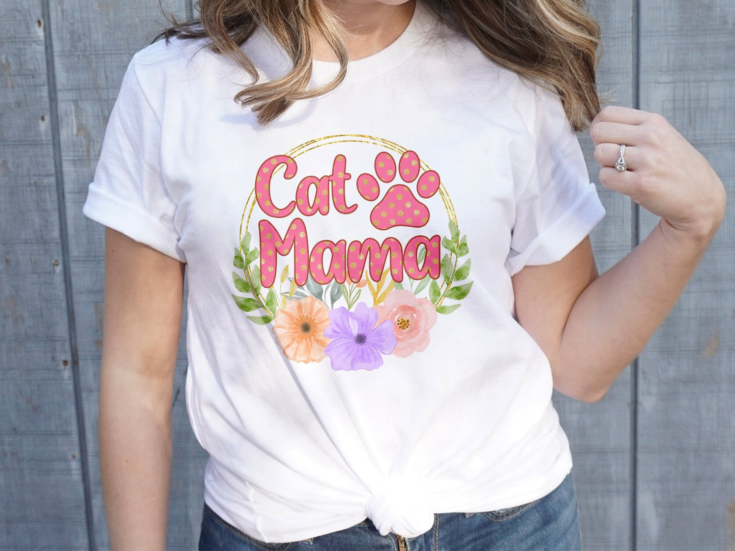 Cute Cat Mama Tee, Funny Feline Mom Shirt, Cat Mom Gift Idea, Women's T-Shirt, Proud Cat Mom, Animal Lover Gift Mama top