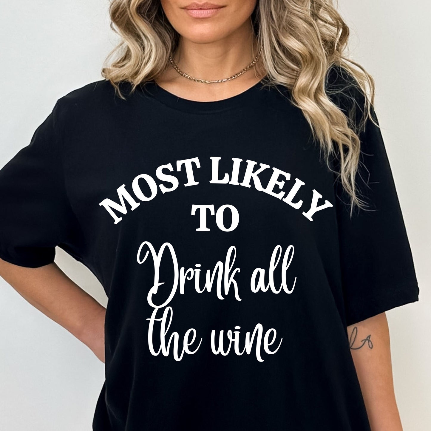 Personalized 'Most Likely To' Tee - Customizable for Bridal Bachelorettes, Friends, Vacations, Group Activities Parties Cruises Family Trips
