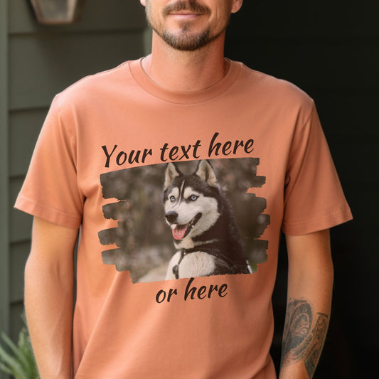 Custom Photo Shirt, Vintage Graphic 90s Tshirt, Comfortcolors T, Custom Printing T-Shirt, Make Your Own Shirt, Make Your Design Custom Shirt