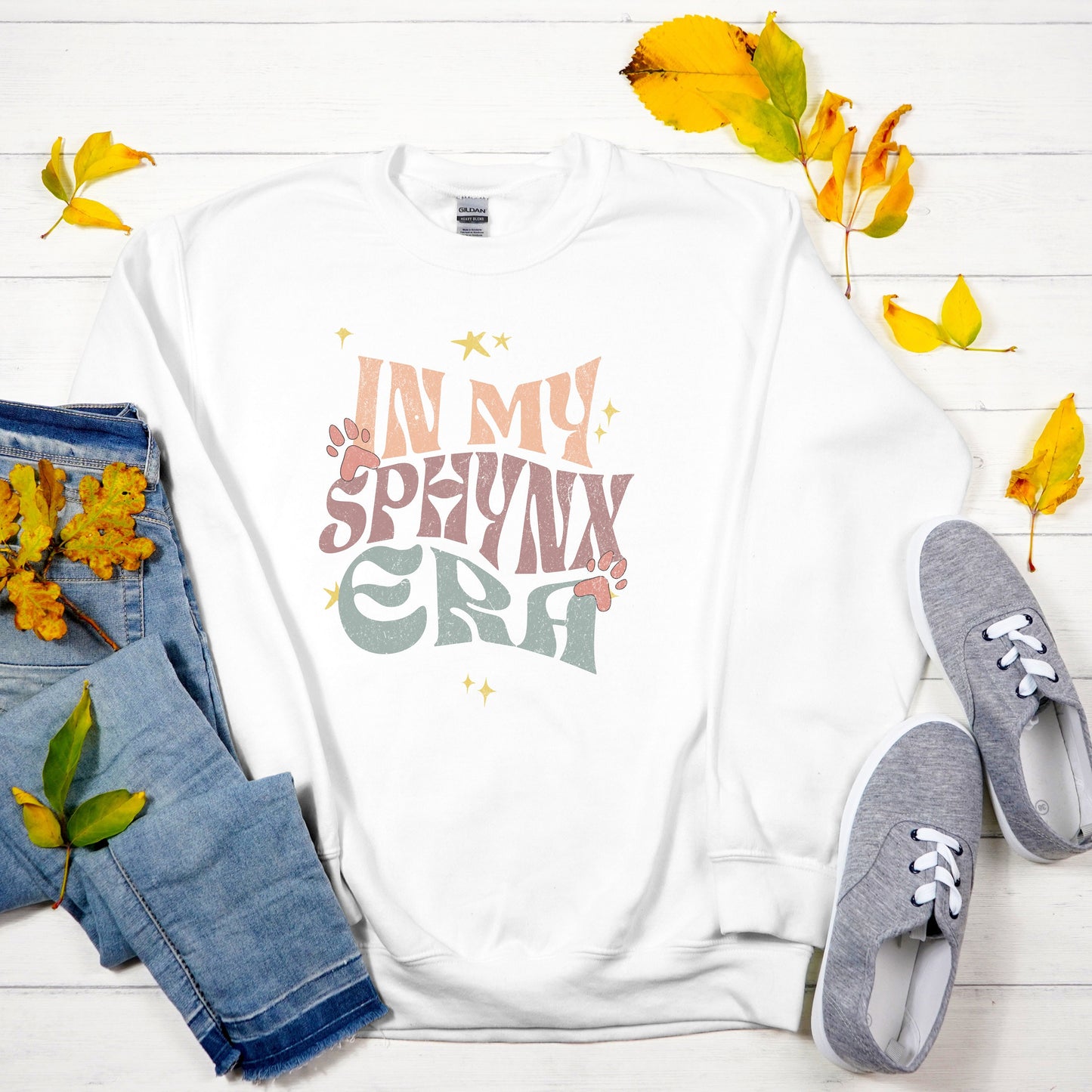 In My Era Sphynx Mama Sweatshirt, Oversizedsweatshirt for Cat Mom, Gifted Custom Catshirt Gift for Sphynx Lover, Sphynx Sweater Gift
