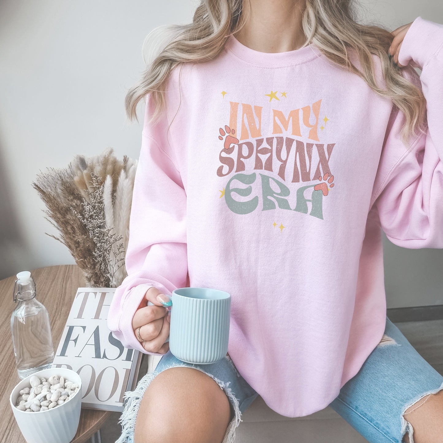 In My Era Sphynx Mama Sweatshirt, Oversizedsweatshirt for Cat Mom, Gifted Custom Catshirt Gift for Sphynx Lover, Sphynx Sweater Gift