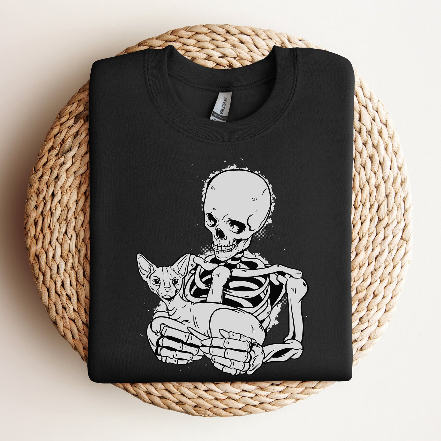 Sphynx Cat Sweater, Custom Cat Shirt, Sphynx Cat Clothes,Cat Mom Sweatshirt,Sphynx Cat Themed Gifts for Cat People,Goth Cat