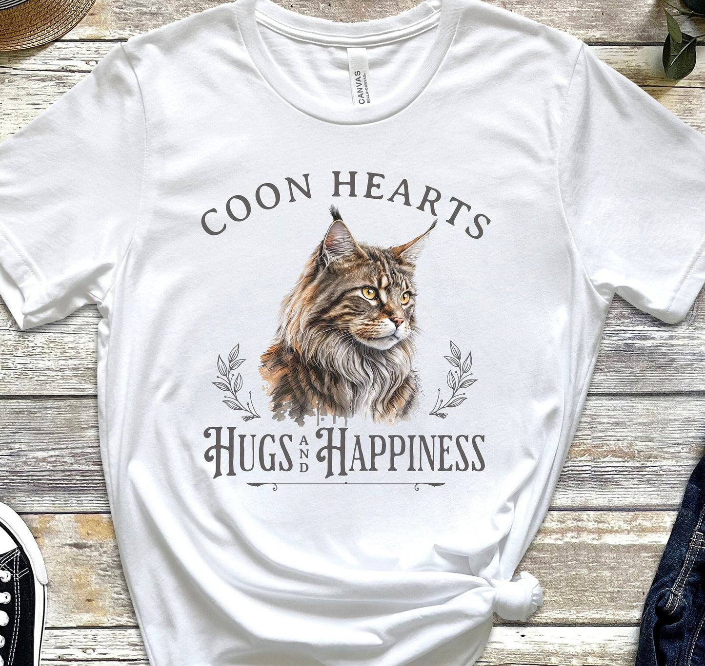 Mainecoon Cat Lover Gift Maine Coon Shirt Mainecoone T-shirt Coone Cat Gift Coonie Tee Main Coon Cat Lover Mainecoone T-shirt Coone Gift