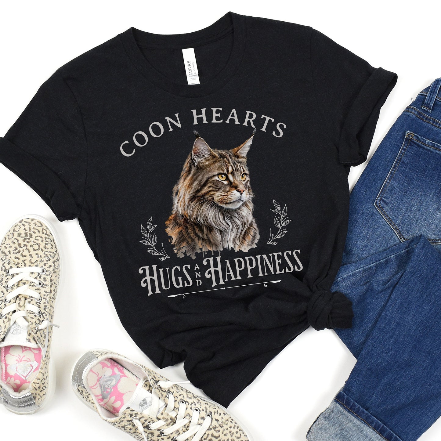 Mainecoon Cat Lover Gift Maine Coon Shirt Mainecoone T-shirt Coone Cat Gift Coonie Tee Main Coon Cat Lover Mainecoone T-shirt Coone Gift