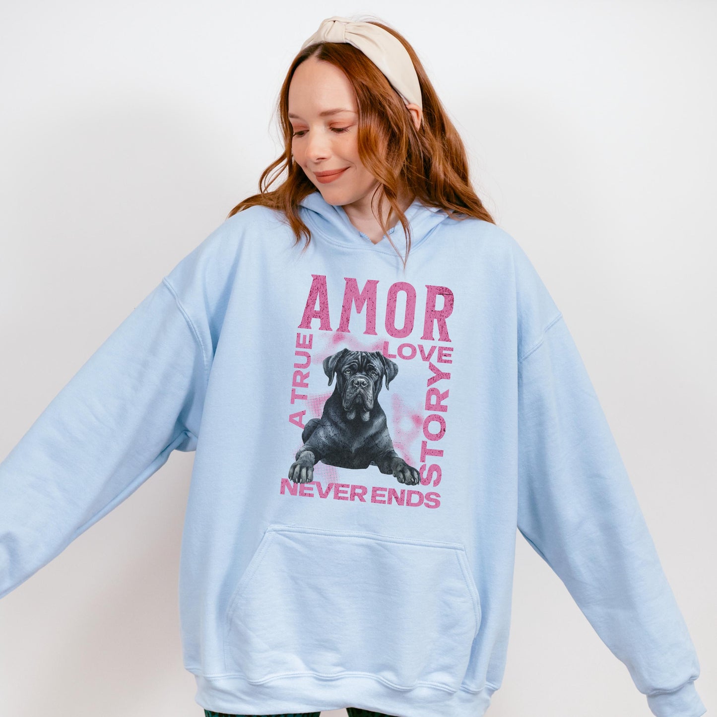 Cane Corso Lover Sweatshirt Cozy Dog Owner Hoodie Italian Mastiff Gift Corso Cuddles Sweater Personalized Big Dog Apparel Dog Dad Mom Shirt