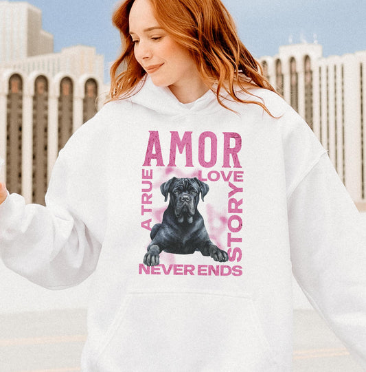 Cane Corso Lover Sweatshirt Cozy Dog Owner Hoodie Italian Mastiff Gift Corso Cuddles Sweater Personalized Big Dog Apparel Dog Dad Mom Shirt