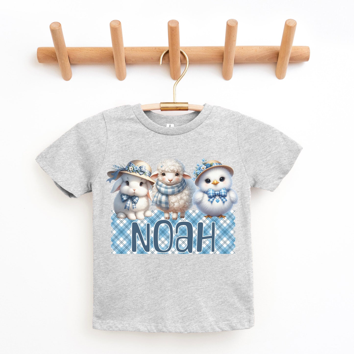 Infant Easter Shirt for Boys Girls Kids Personalized Name Doodle Font Toddler Crewneck Easter Bunny Sweatshirt for 2T Custom Toddler Shirts
