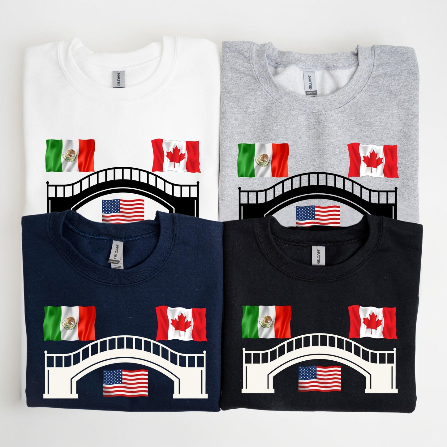 Funny Anti Tariff Humor Canada is Not for Sale Mexico Unity Free Trade Sweatshirt Political Sweater Made in Canada Sarcastic Shirt NAFTA 2.0