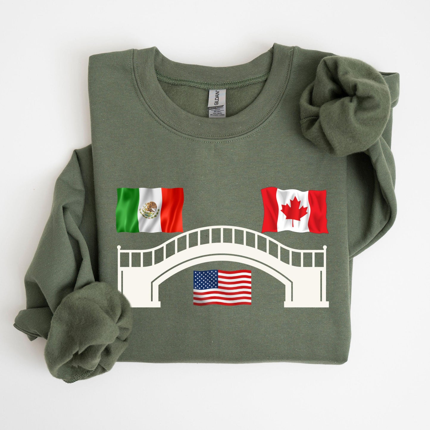 Funny Anti Tariff Humor Canada is Not for Sale Mexico Unity Free Trade Sweatshirt Political Sweater Made in Canada Sarcastic Shirt NAFTA 2.0