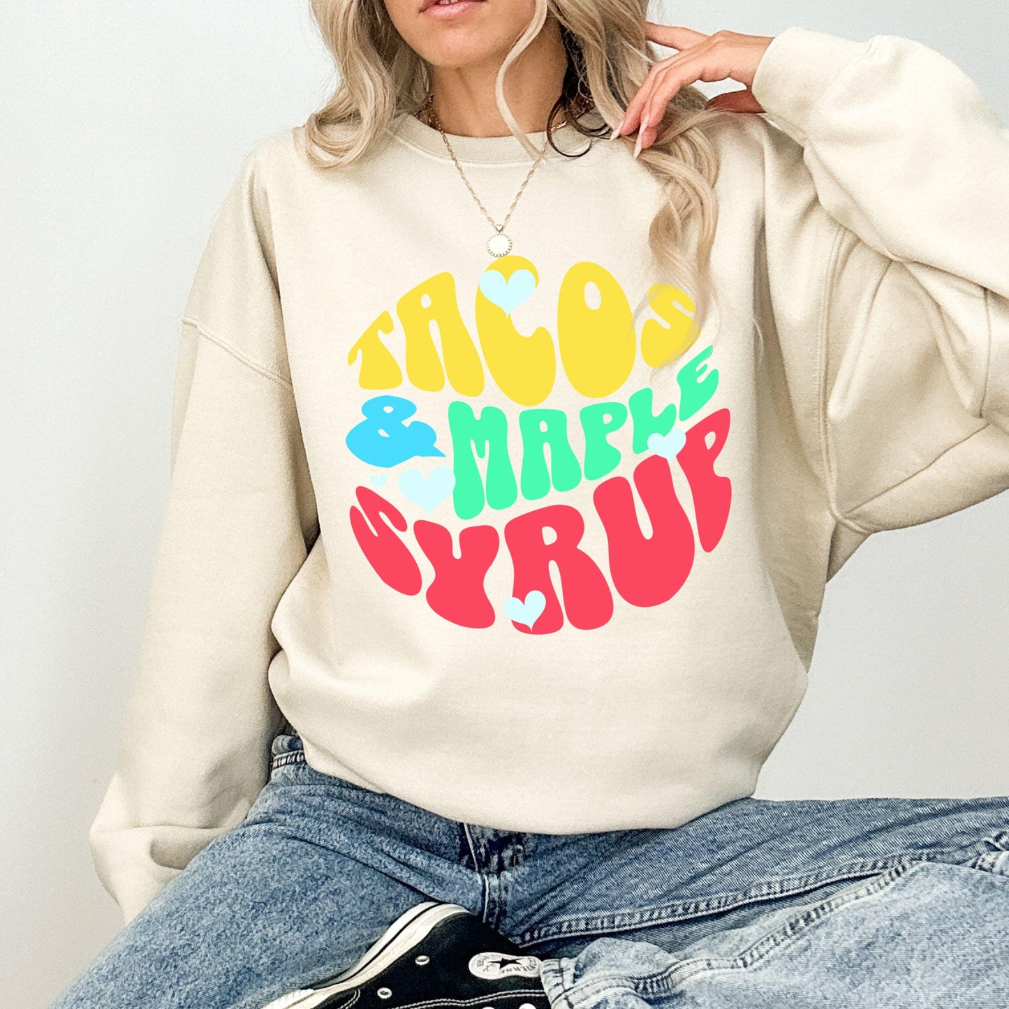 Funny Anti Tariff Humor Canada Mexico Unity Free Trade Sweatshirt Canadian Pride Sweater Made in Canada Sarcastic Taco Maple Syrup Shirt