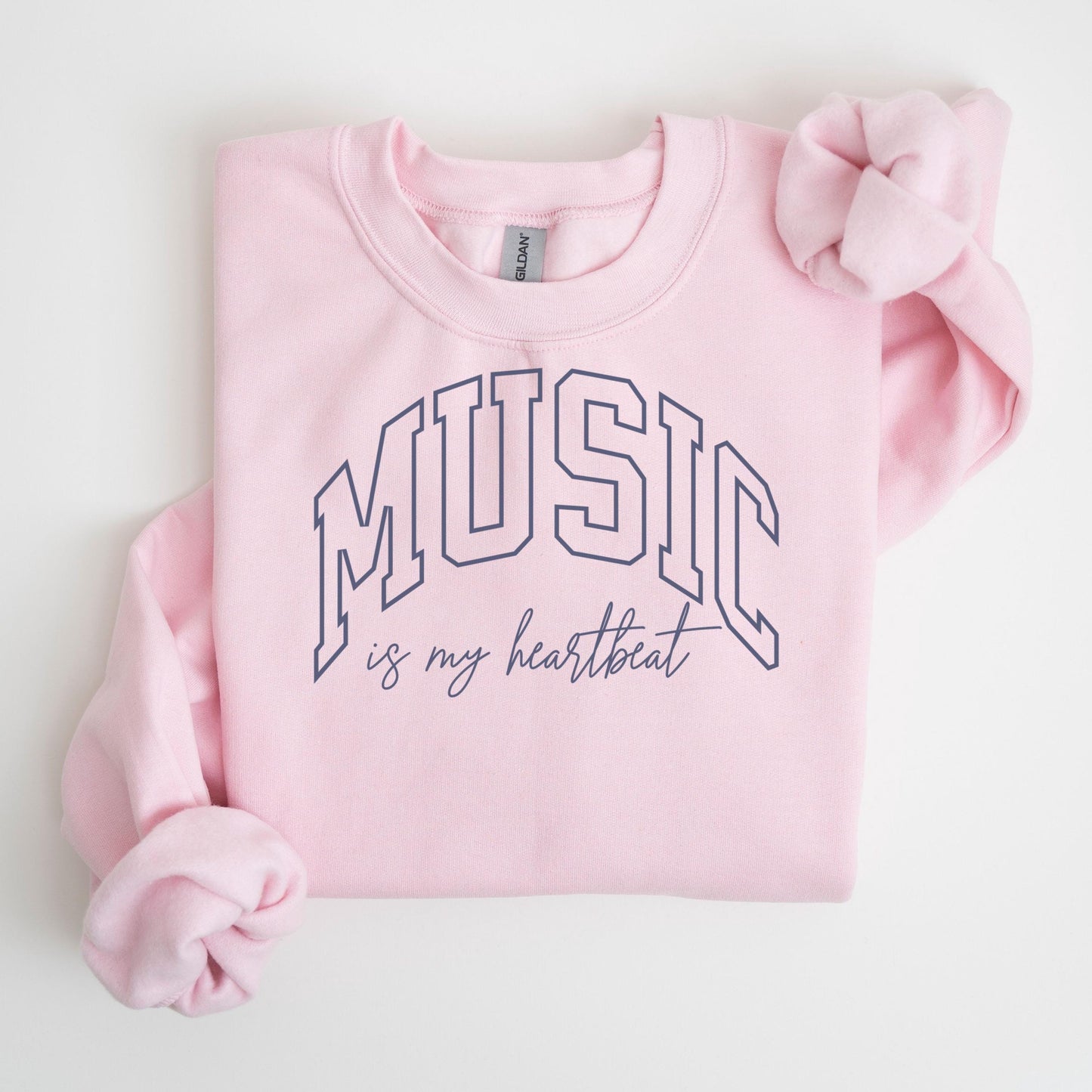 Music Sweatshirt Varsity Style Band Director Pullover Choir Instructor Gift Orchestra Lover Outfit Vocal Coach Inspirational Sweater