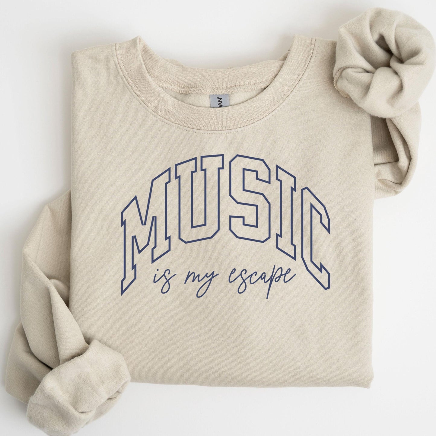 Music Teacher Sweatshirt Varsity Style Band Director Gift Choir Instructor Pullover Orchestra Appreciation Vocal Coach Inspirational Sweater