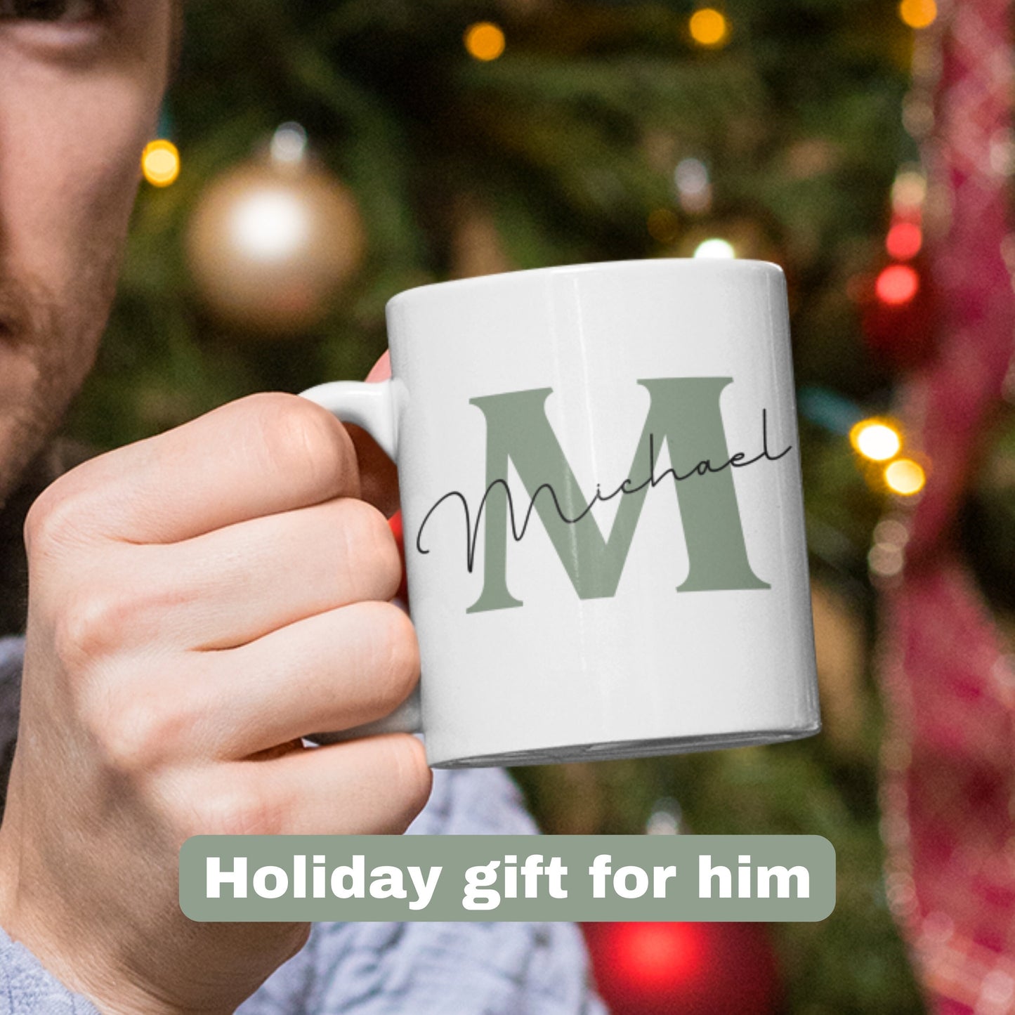 Personalized Coffee Mug, Custom Initial Mug, Best Friends Office Boss Mug Gift, Monogram Mug, Custom Ceramic Mugs, Customized Text Mug