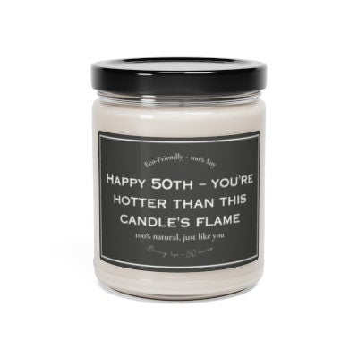 Funny 50th Happy Birthday Candle, 50th Birthday Gifts, 50th Gag Gifts, 50th Gift for Him Her, 50thBirthday 1973, Mens 50th Birthday Presents