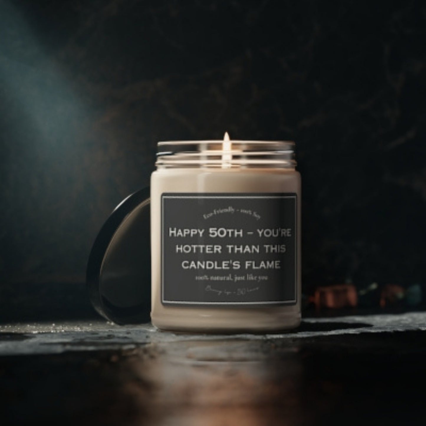 Funny 50th Happy Birthday Candle, 50th Birthday Gifts, 50th Gag Gifts, 50th Gift for Him Her, 50thBirthday 1973, Mens 50th Birthday Presents